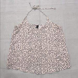 Polka dot tank top